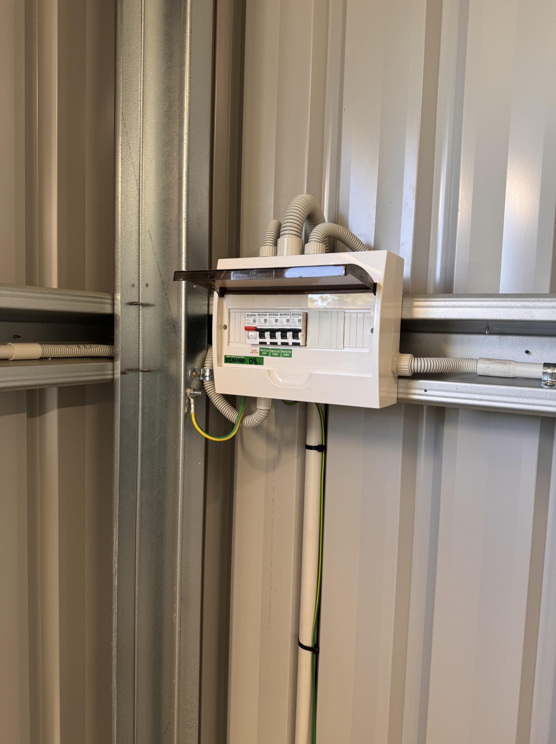 switchboard for shed